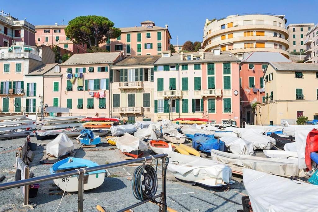 Pisi Home, 2 Min Dalla Spiaggia E Dall' Ospedale Gaslini Genoa Bagian luar foto